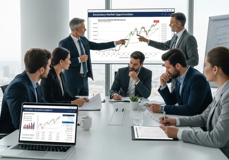 Secondary Market for Startup Equity Tokens - Illustration