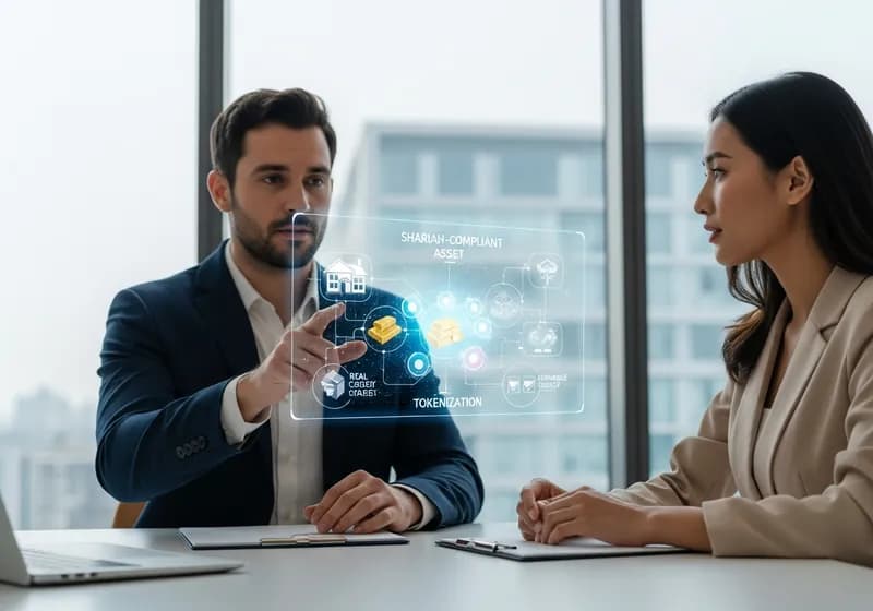 Shariah-Compliant Asset Tokenization: Complete Guide for GCC Investors - Illustration