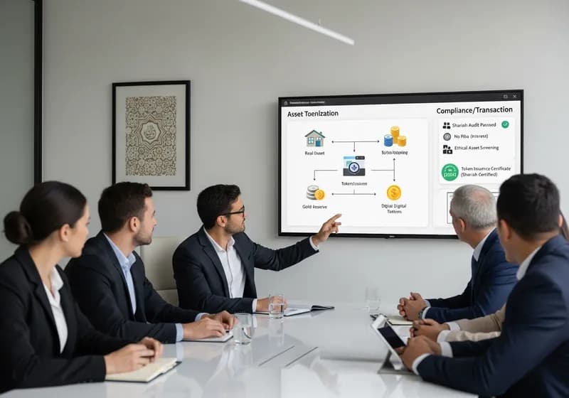 Shariah-Compliant Asset Tokenization: Complete Guide for GCC Investors - Illustration