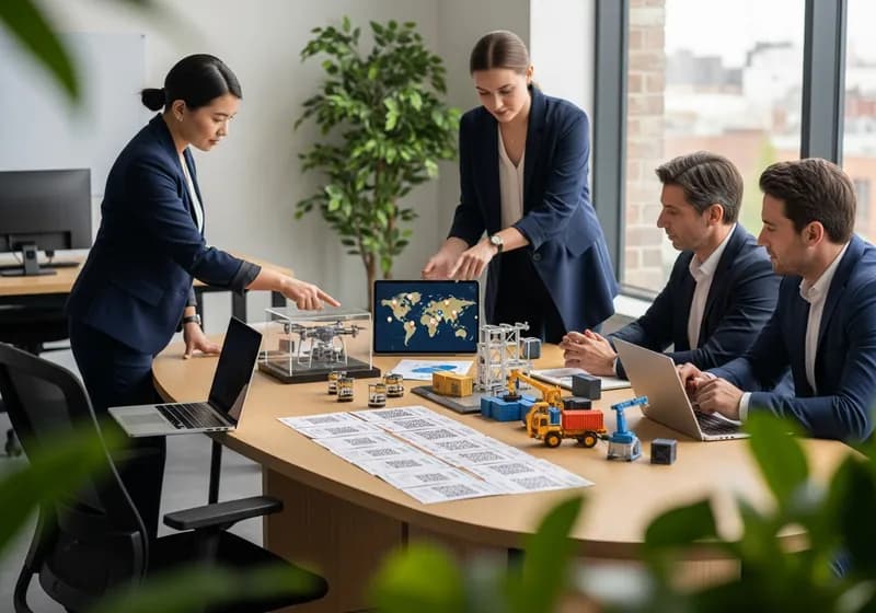 Supply Chain Finance Through Asset Tokenization - Illustration