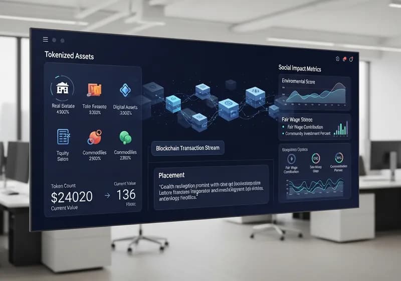 Tokenization and the Future of Justice: Will Digital Assets Heal or Hijack Global Inequality? - Illustration