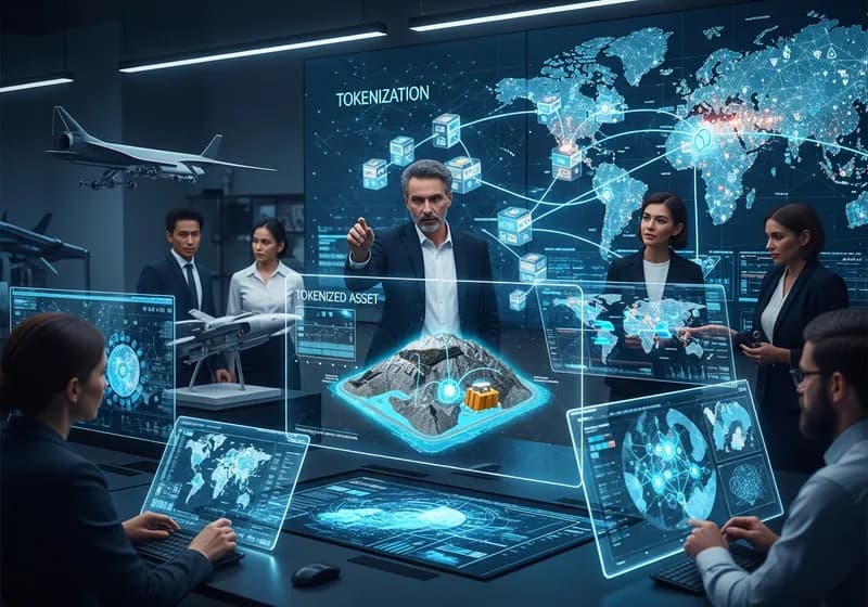 Tokenization as a Geoeconomic Weapon: How Nations Will Conquer Markets Without War - Illustration