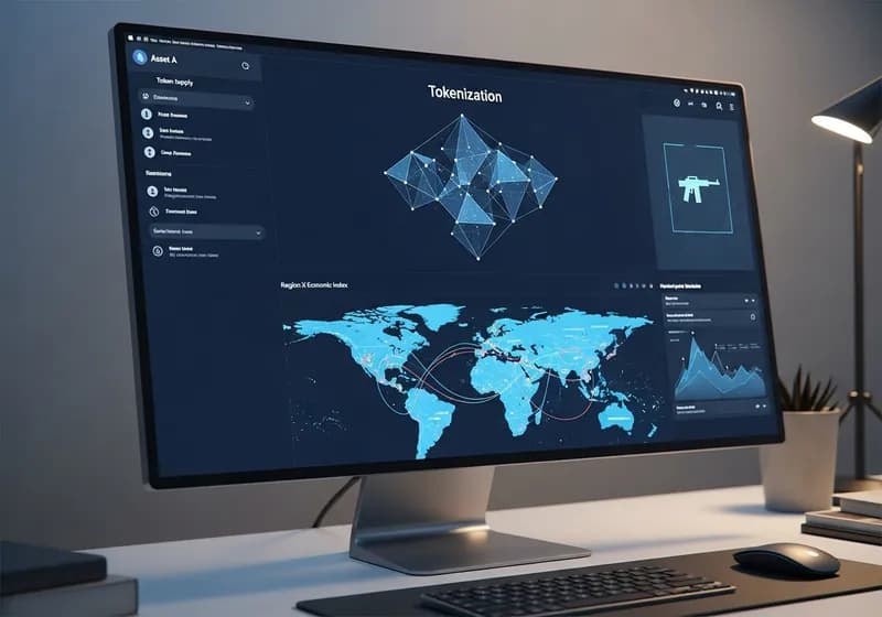 Tokenization as a Geoeconomic Weapon: How Nations Will Conquer Markets Without War - Illustration
