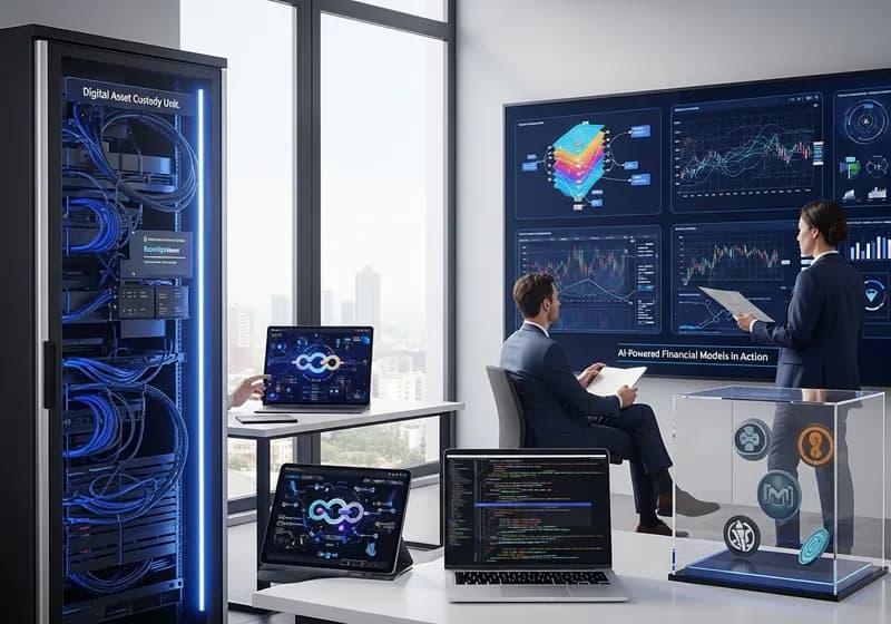 Custody Models in Tokenization Platforms: Self, Third-Party & Hybrid Solutions - Illustration