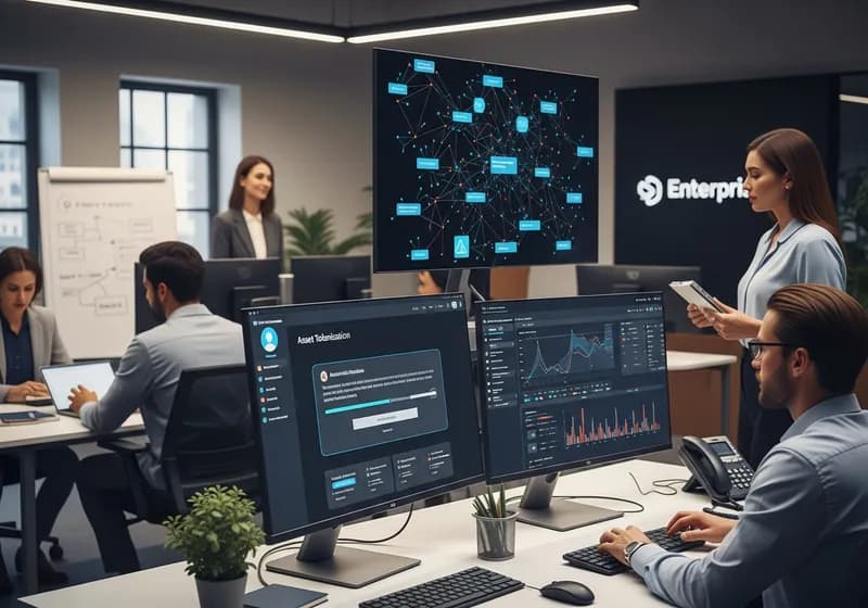 Best Tokenization Platforms 2025: Enterprise Comparison Guide - Illustration