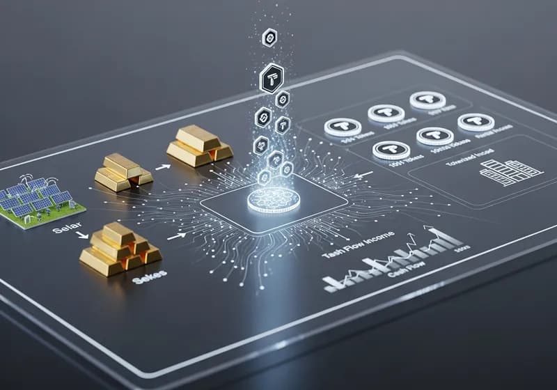 Tokenizing Real-World Cashflow: The End of Traditional Banking Dominance - Illustration