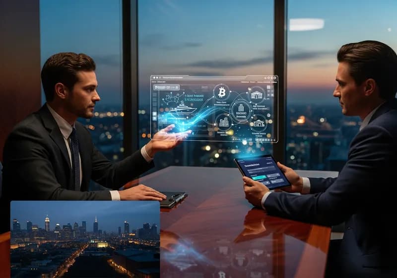 Tokenizing Poverty and Wealth: How Blockchain Will Rebuild Social Classes - Illustration